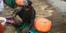 woman diver